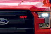 Ford Illuminated LED Radiator Grille Emblems and Badges with SVT logo Ford Led Emblems decoinfabric