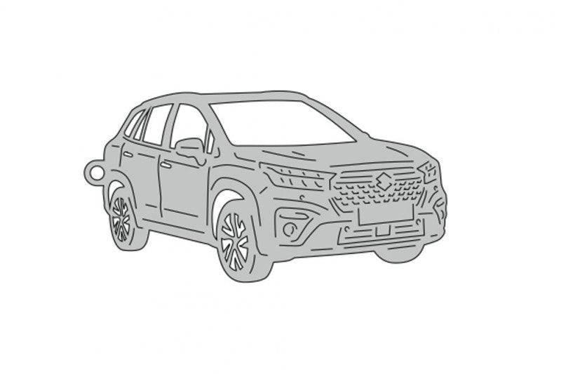 Car Keychain for Suzuki SX4 III 2021+(type 3D) Keychains opdesign