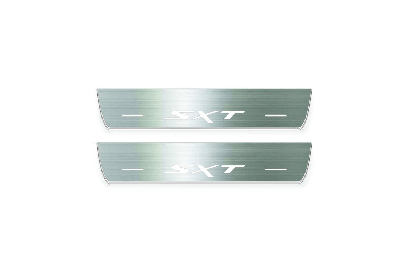 Dodge Durango III 2011+ LED Car Door Sill With Logo SXT