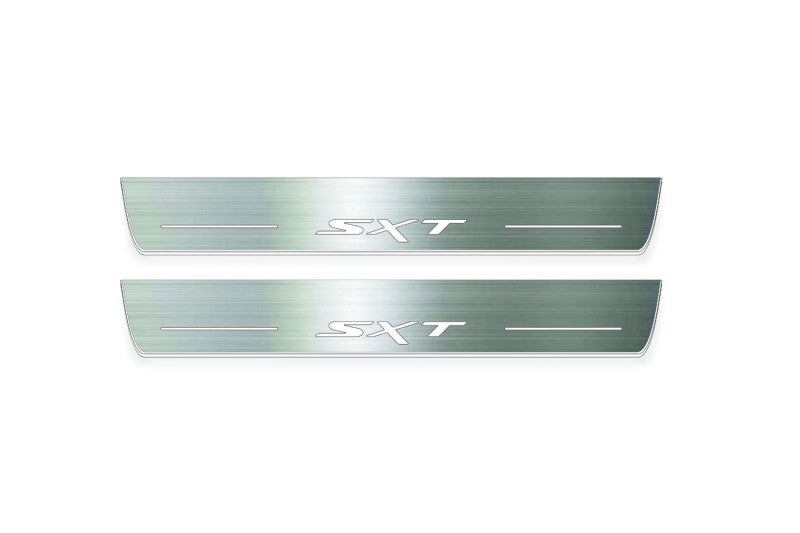 Dodge Durango III 2011+ LED Car Door Sill With Logo SXT