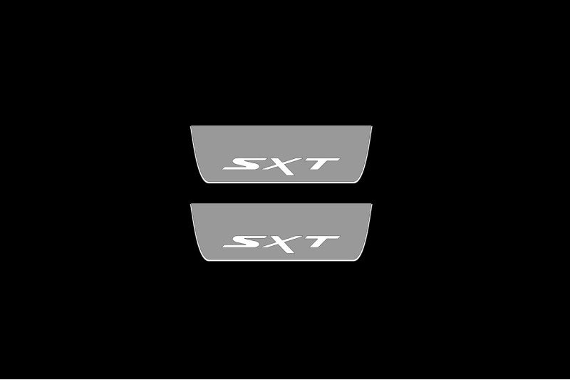 Dodge Durango III 2011+ LED Car Door Sill With Logo SXT Dodge Led Door Sills opdesign