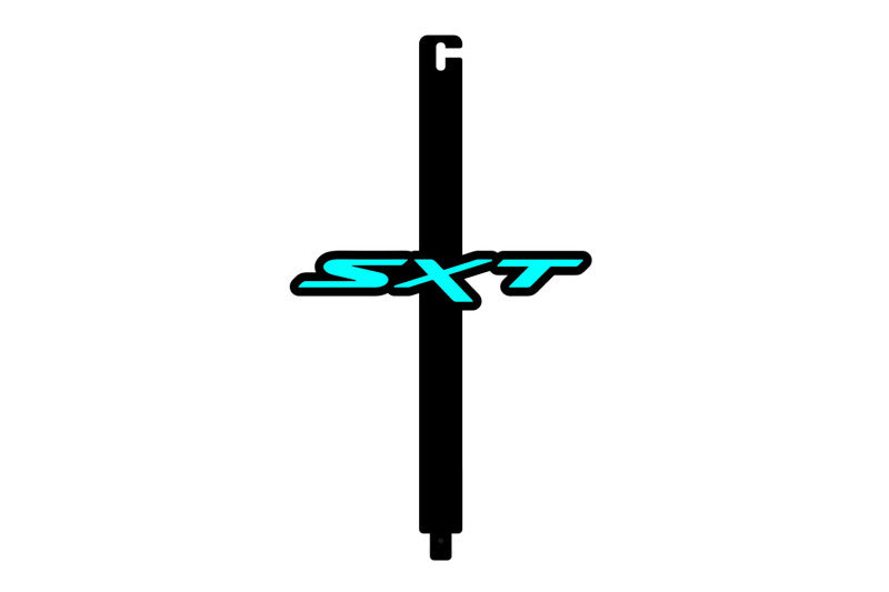 Car Show Stainless Steel Hood Prop with SXT Logo