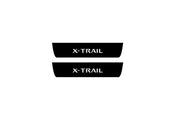 Nissan X-Trail T32 2014-2021 Led Door Sill Pro With Logo X-Trail (Premium Painting) Nissan Led Door Sills PRO opdesign