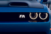 Dodge Illuminated LED Radiator Grille Emblems and Badges with T/A logo Dodge Led emblems decoinfabric
