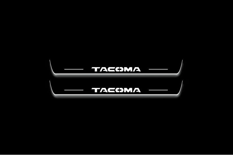 Toyota Tacoma II 2005-2016 Door Sill Protectors With Logo Tacoma