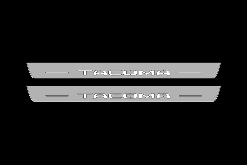 Toyota Tacoma IV 2024+ Car Light Sill With Logo Tacoma Toyota Led Door Sills opdesign