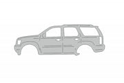 Keychain Bottle Opener for Chevrolet Tahoe III 2007-2014 Keychains opdesign