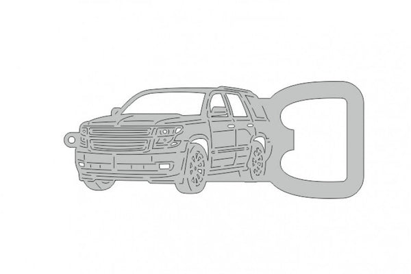 Keychain Bottle Opener for Chevrolet Tahoe IV 2014-2020