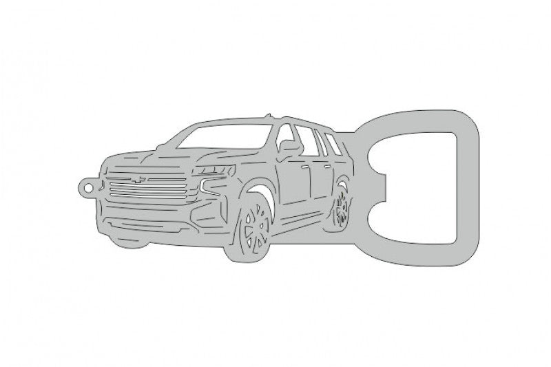 Keychain Bottle Opener for Chevrolet Tahoe V 2020+ Keychains opdesign