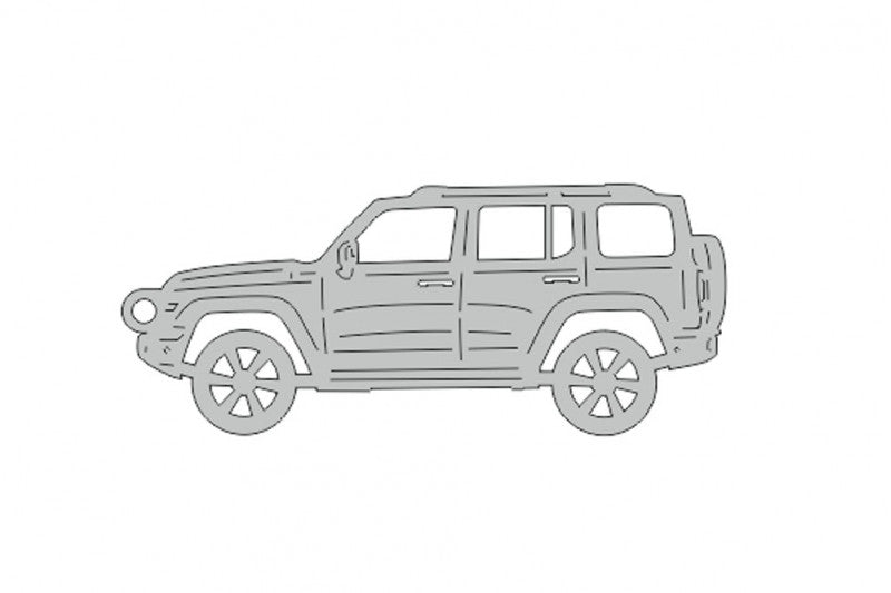 Car Keychain for Great Wall Tank 300 2020+(type STEEL) Keychains opdesign