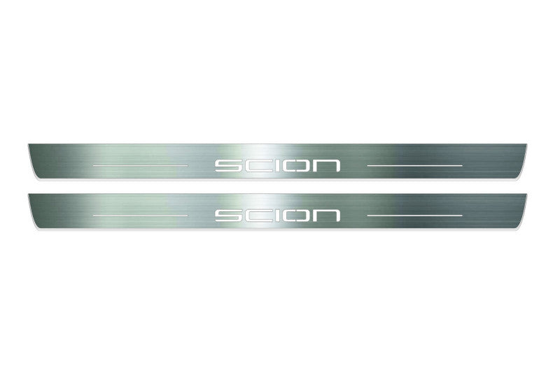Scion tC I 2004-2010 LED Door Sills PRO With Logo Scion