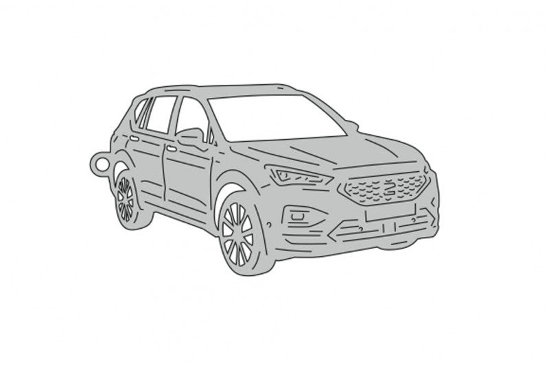 Car Keychain for Seat Tarraco 2019+ (type 3D) Keychains opdesign