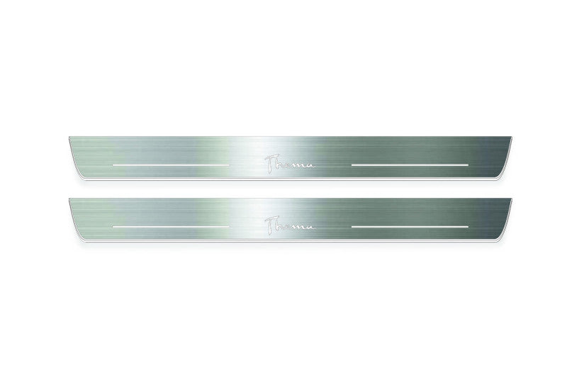 Lancia Thema 2011-2014 Led Door Sills With Logo Thema