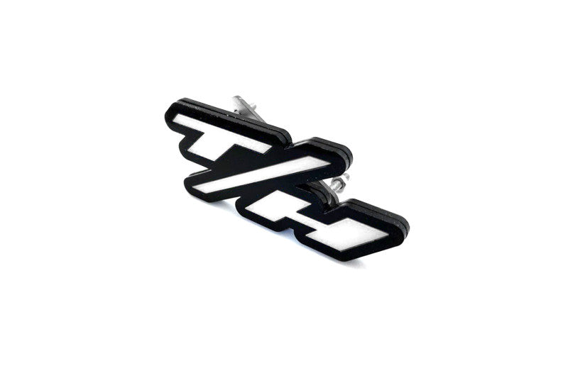 Jeep Emblem & Badges set with T/H logo Jeep emblems decoinfabric BLACK WHITE