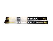 Nissan Tiida 2004-2018 LED Door Sills With Logo TIIDA Nissan Led Door Sills opdesign
