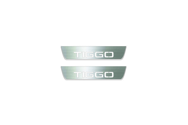 Chery Tiggo 4 2018+ Led Door Sills With Logo Tiggo