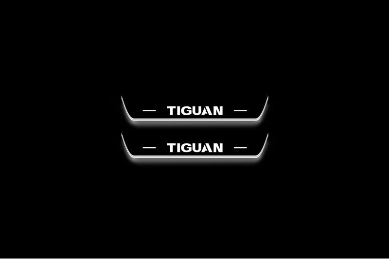 Volkswagen Tiguan II 2016-2023 Door Sill Lights With Logo Tiguan