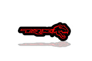Dodge Illuminated LED Radiator Grille Emblems and Badges with TRX + Tirex logo Dodge Led emblems decoinfabric