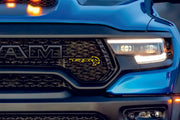 Dodge Illuminated LED Radiator Grille Emblems and Badges with TRX Hellcat logo Dodge Led emblems decoinfabric