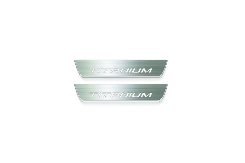 Ford Kuga III 2020+ LED Door Sill With Logo Titanium