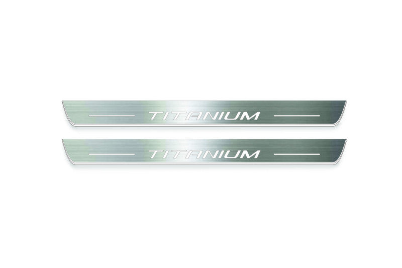 Ford Kuga III 2020+ LED Door Sill With Logo Titanium