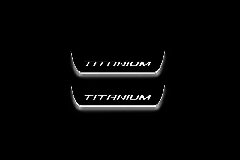 Ford Escape IV 2020+ Car Sill With Logo Titanium