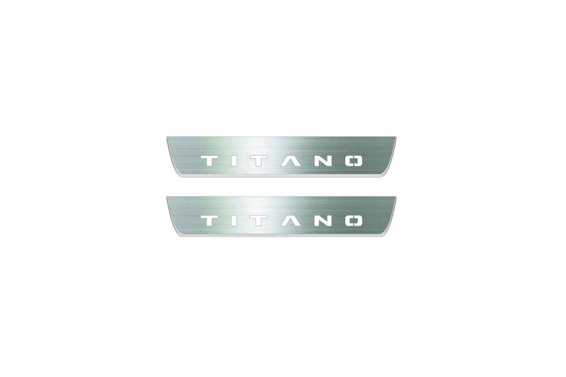 Fiat Titano 2025+ Car Door Sill With Logo Titano Fiat Led Door Sills opdesign
