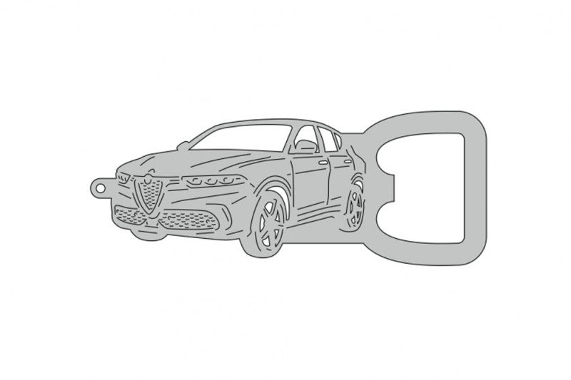 Keychain Bottle Opener for Alfa Romeo Tonale 2022+ Keychains opdesign