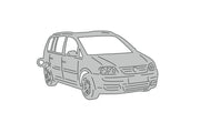 Car Keychain for Volkswagen Touran I (type 3D) Keychains opdesign