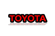 Toyota Illuminated LED Radiator Grille Emblems and Badges with Toyota (big size) logo Toyota Led Emblems decoinfabric