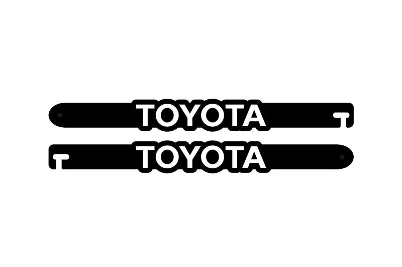 Custom Car Show Door Props Toyota (type 1) Logo Stainless Steel