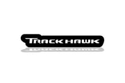 Jeep Illuminated LED Radiator Grille Emblems and Badges with Trackhawk (type 3) logo Jeep Led Emblems decoinfabric