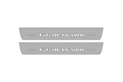 Jeep Grand Cherokee V 2021+ Door Sill Led Plate With Trailhawk Logo Jeep Led Door Sills opdesign