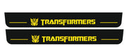 Chevrolet Camaro V 2009-2015 LED Door Sill With Transformer Decepticon Logo Chevrolet Led Door Sills opdesign