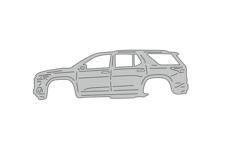 Keychain Bottle Opener for Chevrolet Traverse II 2018+ Keychains opdesign