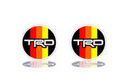 Toyota Emblem & Badges set with TRD logo (Type 7) Toyota emblems decoinfabric
