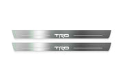 Toyota GR86 2021+ LED Door Sills With TRD Logo
