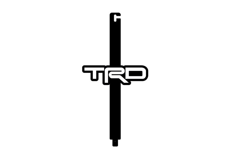 Car Show Stainless Steel Hood Prop with TRD Logo