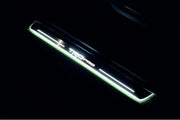 Toyota Tundra IV 2022+ Door Sill Led Plate With TRD Pro Logo Toyota Led Door Sills opdesign