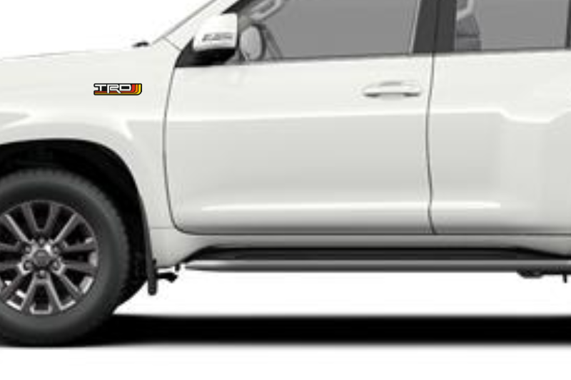 Toyota Emblem & Badges set with TRD logo (Type 3) Toyota emblems decoinfabric