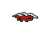 Toyota Radiator grille emblem with TRD logo (Type 4) Toyota emblems decoinfabric