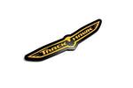 Load image into Gallery viewer, Jeep tailgate trunk rear emblem with Trackhawk logo (type 2) — photo 4