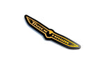 Load image into Gallery viewer, Jeep tailgate trunk rear emblem with Trackhawk logo (type 2) — photo 6