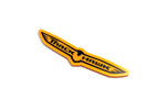 Load image into Gallery viewer, Jeep tailgate trunk rear emblem with Trackhawk logo (type 2) — photo 8
