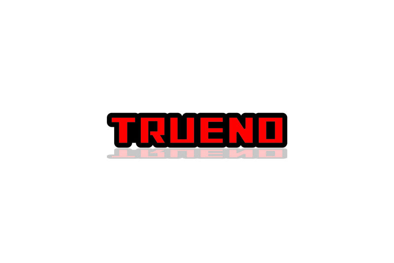 Toyota GR86 2021+ Radiator grille emblem with Trueno logo