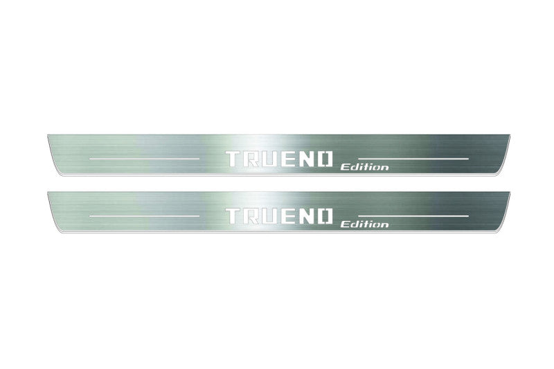 Toyota GR86 2021+ LED Door Sills With Trueno Edition Logo Toyota Led Door Sills opdesign