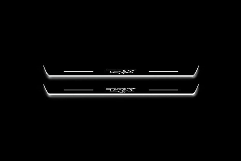 RAM 2500 V 2019+ Door Sill Led Plate With TRX Logo (Type 3)