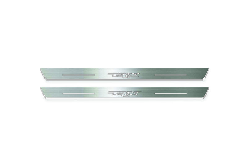 RAM 2500 V 2019+ Door Sill Led Plate With TRX Logo (Type 3)