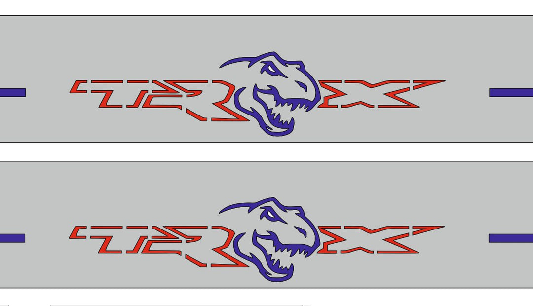 Dodge Ram V 2019+ Led Door Sills With TRX Logo Dodge Led Door Sills opdesign