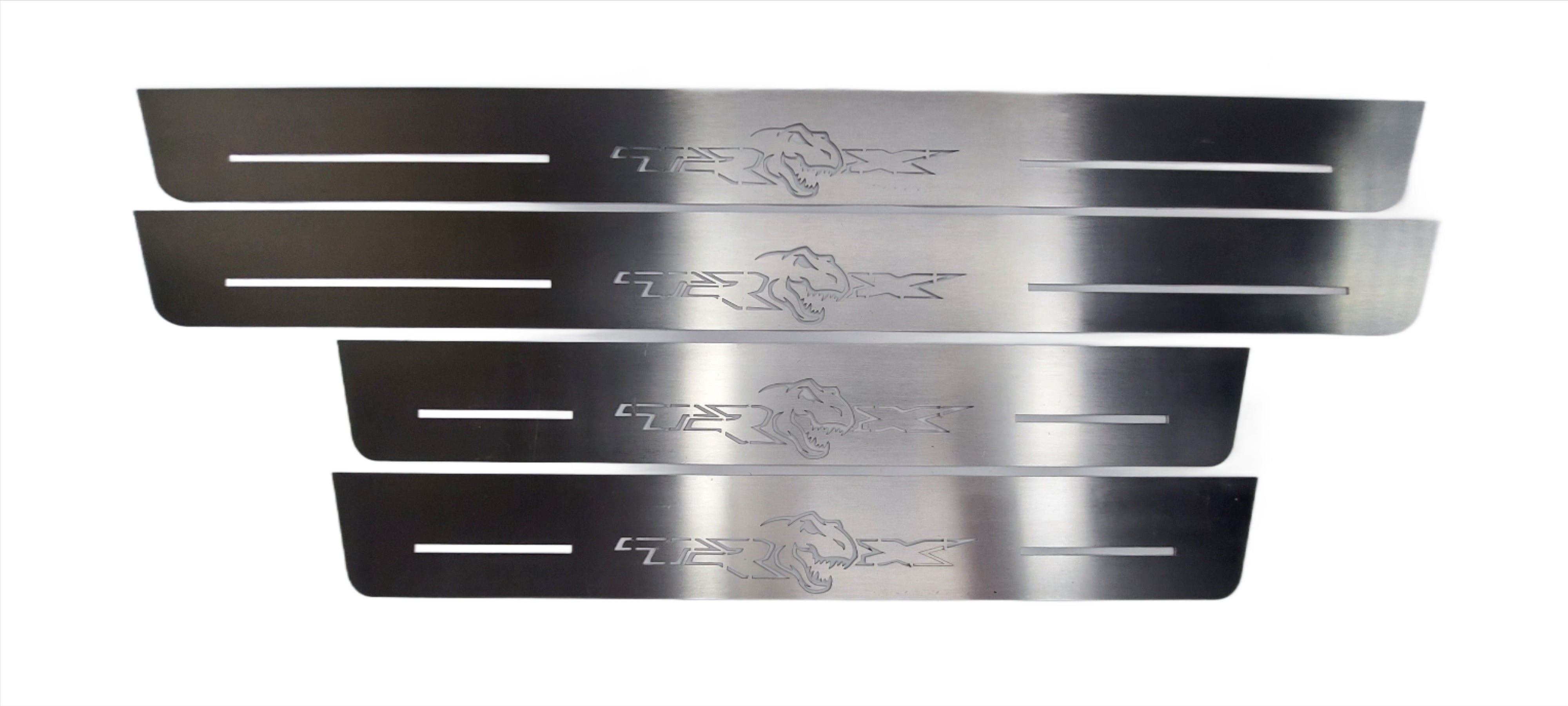RAM 2500 V 2019+ Door Sill Led Plate With TRX Logo (Type 1) RamLed Door Sills opdesign